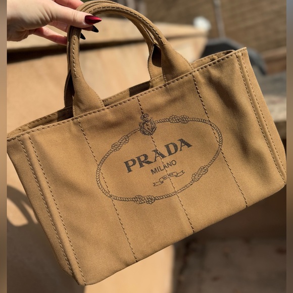 Prada Canapa Tote - Picture 10 of 12